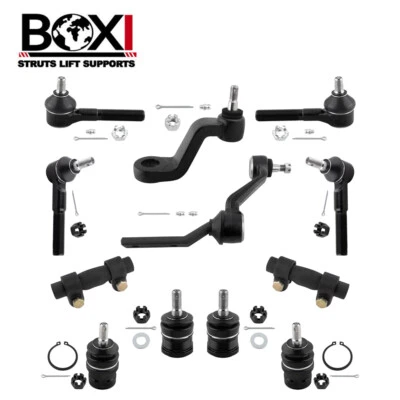 Para Dodge Dakota 91-96 12 piezas varillas de amarre delanteras rótulas ralentí Pitman brazo manga Foto 1 de 4