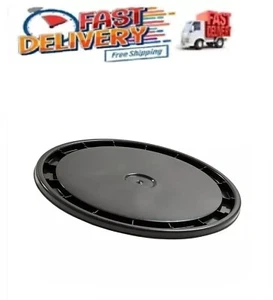 5 gal. Black Paint Bucket Lid - Secure Fit, Durable Design NEW Pack of 5 - Picture 1 of 2