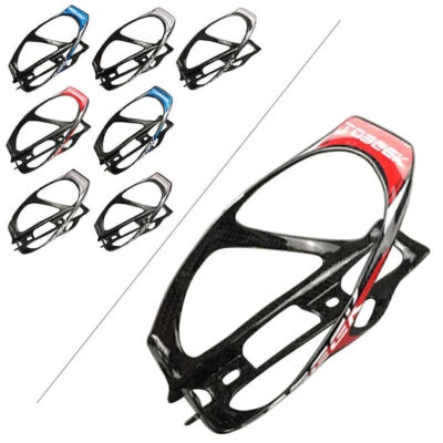 Карбоновое волокно 3K воды бутылка держатель стойка клетка для горного велосипеда дорожного велосипеда велосипеда велосипеда - Изображение 1 из 4