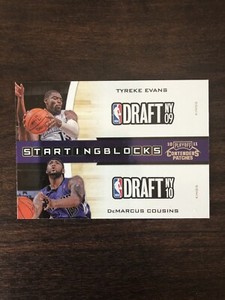 Demarcus Cousins & Tyreke Evans 2010-2011 Contenders Patches Starting Blocks