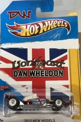 Hot Wheels 2012 DW-1 DANWHELDON Lionheart красный 42/247 отличная карта новые модели - Изображение 1 из 3