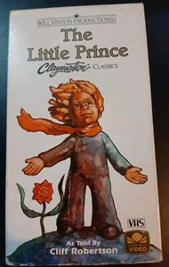 THE LITTLE PRINCE - CLAYMATION CLASSICS VHS VIDEO, TALE TOLD BY CLIFF ROBERTSON - Picture 1 of 4