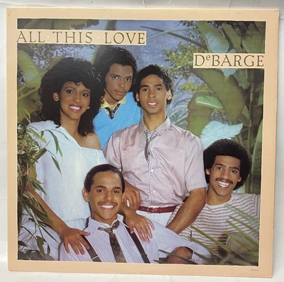 DeBarge - All This Love (1982) LP Vinyl 1st Press Gordy 6012GL Soul Disco VG+ - Image 1 of 4