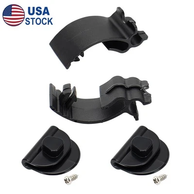 For Harley Sportster XL883 XL1200 Left Side Battery Cover Mount Clips 2004-2013 - Image 1 of 4