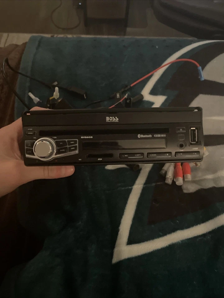 Boss Elite BV860B single-DIN DVD receiver. - Image 1 of 4