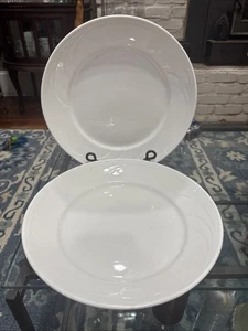 12" Syracuse HEAVY 2lbs 13oz EACH CHINA 2 Pasta/Soup Bowl RESTAURANT QUALITY - Picture 1 of 5