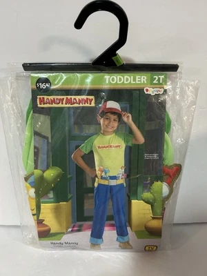2012 Disguise HANDY MANNY Toddler Costume Halloween Size 2T NEW OLD STOCK - Image 1 of 4