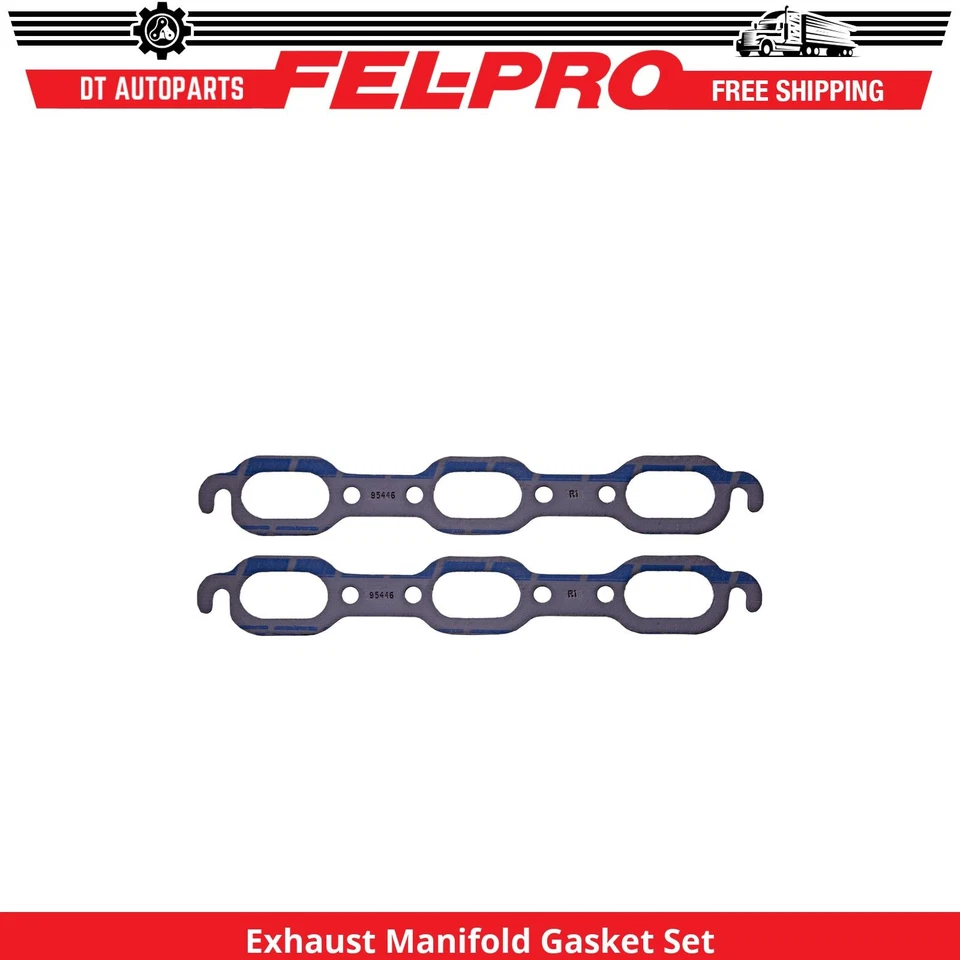 For 1993-2004 Chrysler Intrepid Exhaust Manifold Gasket Set Fel-Pro 1994 1995 - Image 1 of 1
