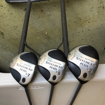 Callaway Big Bertha Steelhead Plus # 3, 5, 7 Woods STEELHEAD+ SHAFT R Flex RH - Image 1 of 4