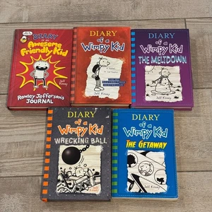 Diary of a Wimpy Kid Jeff Kinney Hardcover Books not a set miscellaneous - Picture 1 of 8
