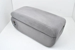 1997-2005 Buick Century Center Console Gray Cloth Armrest Lid 15" LONG OEM - Picture 1 of 12