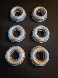 6er Set Vintage Aluminium Ring Formen Mini Bundt Kuchen Donut Gelee Gebäck Backen - Bild 1 von 3