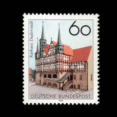 Germany, Scott 1424, Town Hall, Duderstadt, 1984, MNH, 110345 - Image 1 of 2