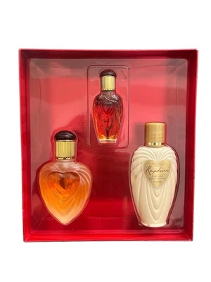 Juego de caja de regalo loción corporal perfume colonia rapto Victoria's Secret vintage Foto 1 de 3