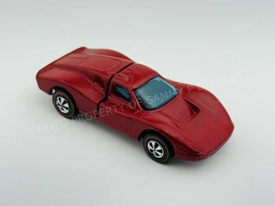 Hot Wheels Redline FORD MARK IV Red Enamel HK Black Interior Very Nice !!! - Image 1 of 4