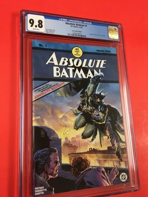 ABSOLUTE BATMAN # 1 CGC 9.8 (2024) Philip Tan NYCC LTD 800 HERMOSA GEMA Foto 1 de 4