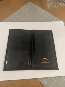 Black IBM Eastern Region 1969 100% Club Leather Business Card Wallet Holder - Picture 1 of 9