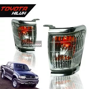 SIDE CORNER LAMP TURN LIGHT PAIR FOR TOYOTA HILUX TIGER MK4 D4D 1998-2004 - Picture 1 of 5