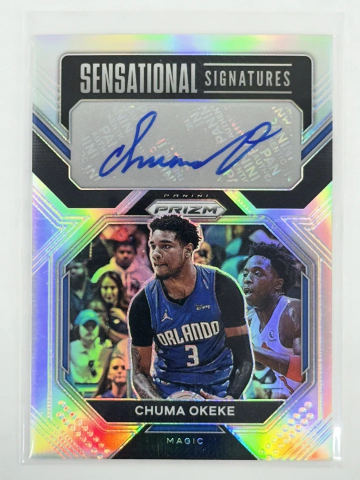 2022-23 Panini Prizm Chuma Okeke Sensational Signatures Prizm - Image 1 of 2