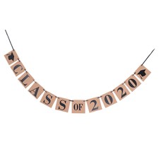  2020 Graduation Party Bunting Graduation Party Favors Banner Delicate