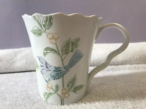 222 Quinto Tazza Caffè Sussurro Uccellino Blu su entrambi i lati OH2899 - Foto 1 di 5