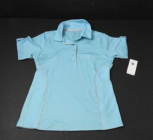New K-Swiss Purple White Polo Short Sleeve Tee Top Casual Sports Small W8 - Picture 1 of 12