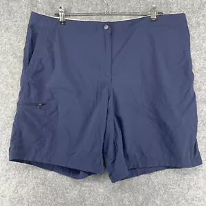 Pantalón Corto Trail LL Bean Para Mujer Repelente al Agua Cómodo Tiro Medio 516321 Azul Marino Talla 18 - Imagen 1 de 5