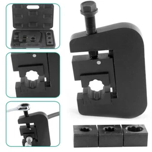 Fs-7843B Manual A/C Hose Crimper Kit Hand Hydraulic Hose Repair Crimping Tool - Picture 1 of 11
