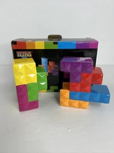 TETRIS Ceramic Salt and Pepper Shaker Set - Loot Crate - NEW! - Picture 1 of 5