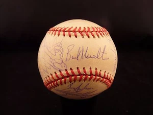 2000 Diamondbacks Team Signed x28 ONL Baseball Guaranteed Luis Gonzalez - Picture 1 of 9