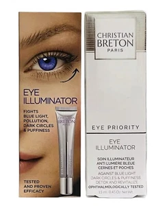 LOT of 2 Christian Breton Eye Illuminator Fights Dark Circles & Puffiness .45oz - Picture 1 of 2