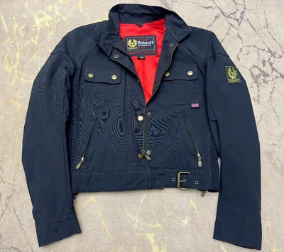 Chaqueta Bomber Rara Limitada Belstaff Tourmaster Trophy Corta Rider Ligera Talla 42 Foto 1 de 4