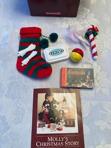 American Girl Molly Weihnachtsstrumpf komplett mit Strumpf Stuffers, Neu im Karton - Bild 1 von 1