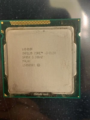 Intel Core i3-2120 i3 3.30GHZ SR05Y 3M Processor CPU  2nd GEN LGA 1155 - Image 1 of 4