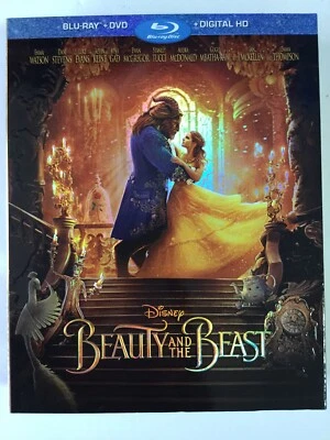 Beauty and The Beast (LIVE ACTION) BLU-RAY + DIGITAL!!! NO DVD!!! Like New!!! - Image 1 of 4