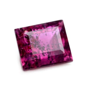 Certified 0.55ct Natural Unheated Hot Pink Sapphire 4.7x4.1mm Untreated Princess - Picture 1 of 6