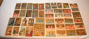 42nd Victorian Trade 46 Cards Ephemera Fantasy Product hair renew condensed milk - Picture 1 of 24