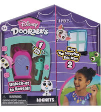 Disney Doorables 20 pc Locket+ w/Character Charms + Mix & Match Jewelry