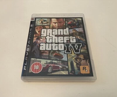 Grand Theft Auto IV PS3 Game - Boxed, Manual & Map - Good Condition - Image 1 of 3