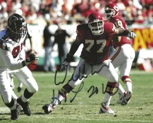 Autographed WILLIE ROAF "HOF 2012" Kansas City Chiefs 8x10 Photo w/ COA - Picture 1 of 1