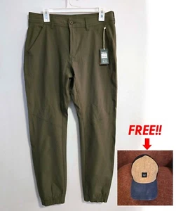 [Gr. 30] tentree🌳10-Tree Herren Jogginghose Stretch Hose oliv nachtgrün (NEU) - Bild 1 von 8