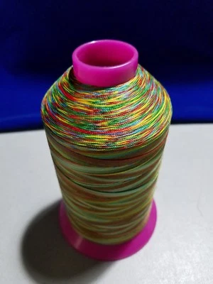 Gutermann Tera Calora30 Variegated/Multicolor Topstitching Thread/Tex100/3280yds - Image 1 of 4