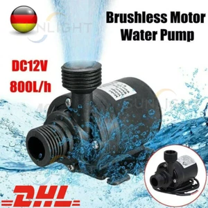 Wasserpumpe Selbstansaugende Pumpe DC 12V 800L Hochdruckpumpe Membranpumpe Pumpe - Bild 1 von 13