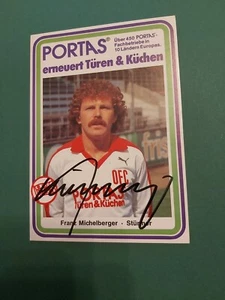 K. Offenbach , F. Michelberger , Autogrammkarte , Fussball - Bild 1 von 1