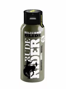 100ml RudeRider Rude Rider Silicone Lube Glide Lubricante Gay Anal - Picture 1 of 1