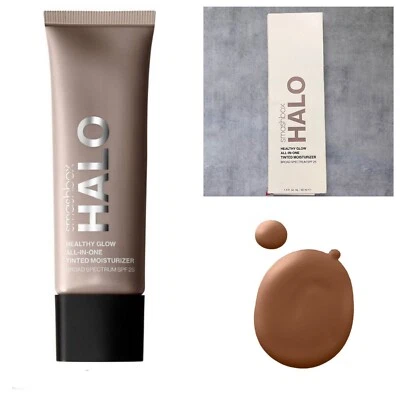 NEW~ Smashbox Halo DEEP Tinted Moisturizer 0.41 fl oz Healthy Glow All in One #8 - Image 1 of 4