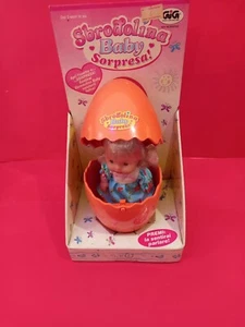 SBRODOLINA BABY CHE SORPRESA BAMBOLA OVETTO NUOVA GIG Egg DOLL ARANCIONE New - Foto 1 di 3