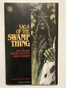 Saga of the Swamp Thing Trade Paperback 1987 DC Comics First Printing Alan Moore - Picture 1 of 3