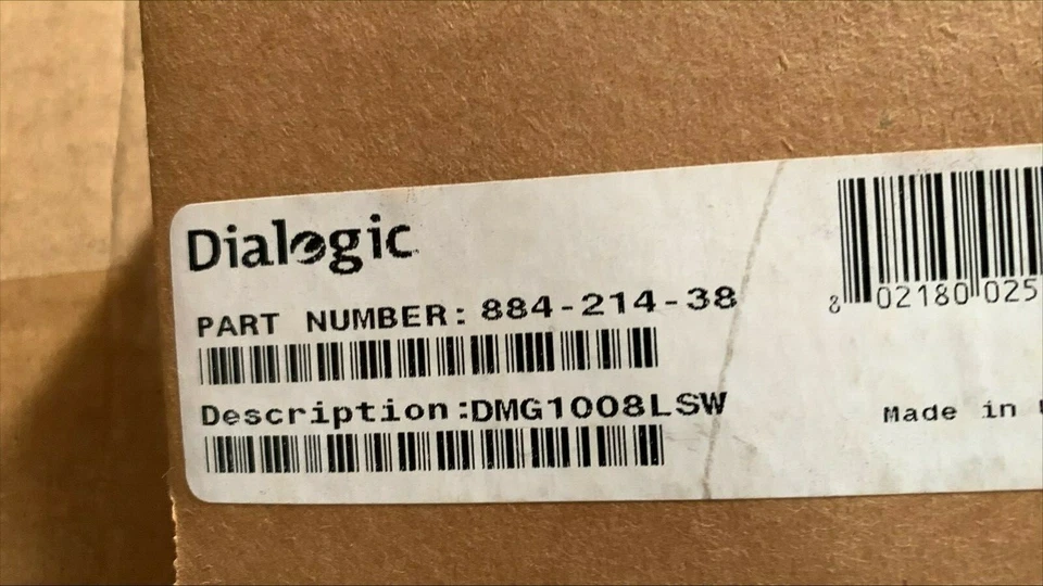 Dialogic DMG1008LSW New in original box - Image 1 of 1