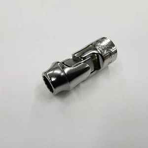 Snap-on Tools USA NEW 1/4" Drive 1/4" SAE Chrome 12 POINT Swivel Socket TMU81B - Picture 1 of 7